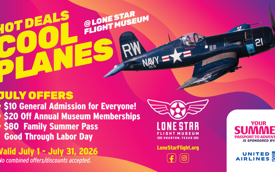 $10 Admission This July at Lone Star Museum!
